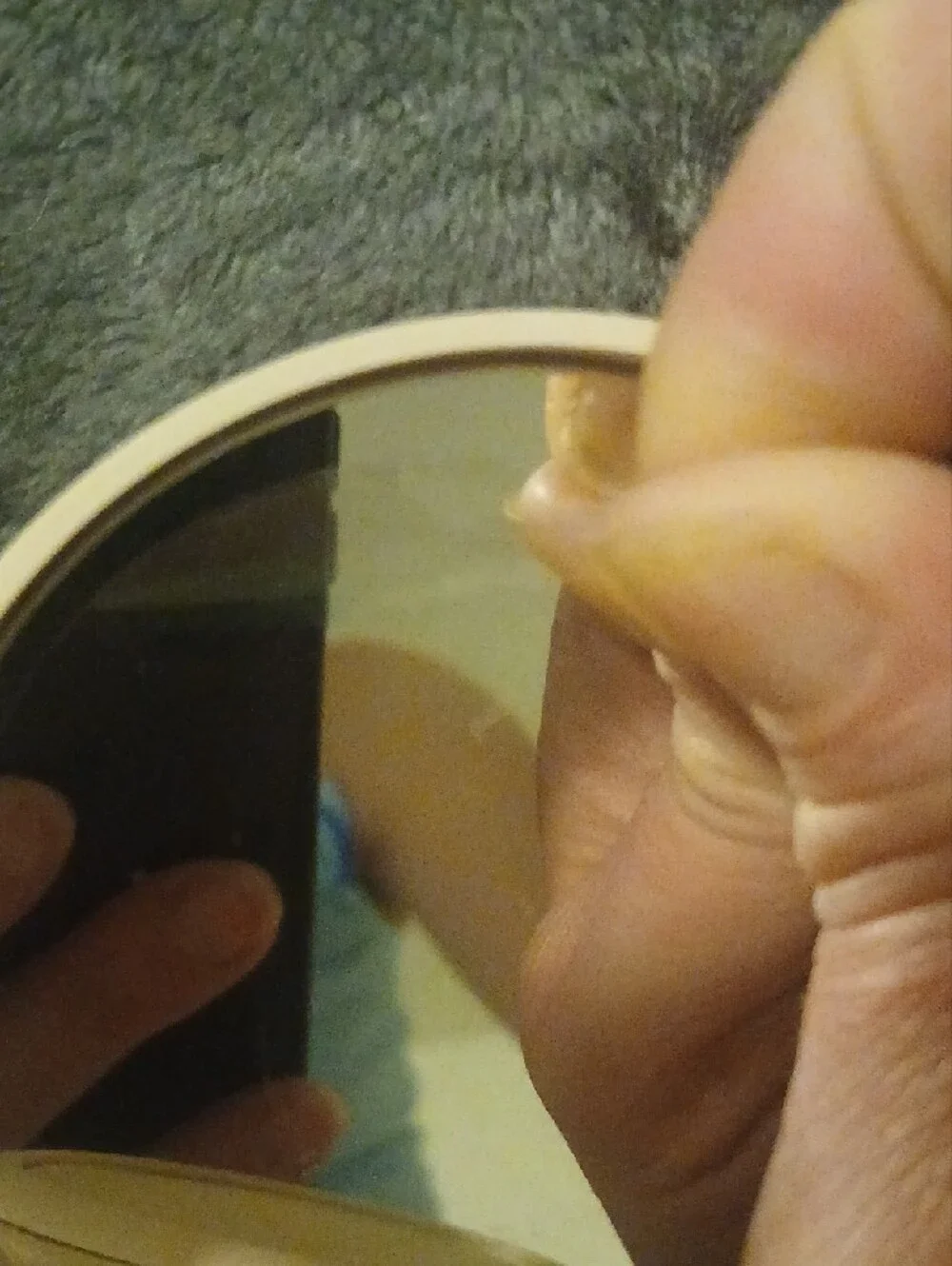 laura mercier Round Compact Setting Powder - Cream Case
